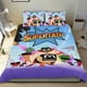 thumbnail image 1 of Supertato Conjunto de sábanas temático, trío de piezas, cómodo y amigable con la piel, diseño único, regalo de decoración para el hogar para familiares, amigos y fans,173cm *218cm, 1 of 6