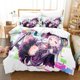 thumbnail image 1 of Murasaki Shion Bedding Set Duvet Cover Bed Set Quilt Cover Pillowcase Comforter Size Boys Adult Bed Sheets, 1 of 5
