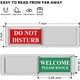 thumbnail image 2 of Señal de privacidad K KitchenTour con deslizador magnético, no molestar, 2 of 7