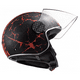 thumbnail image 3 of Casco LS2 Matt Black Red Talla M, 3 of 3