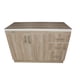 thumbnail image 4 of MUEBLE DE COCINA BASE 1200 MM ESTRUCTURA MELAMINA BLANCA FRENTE MELAMINA NODO, 4 of 6