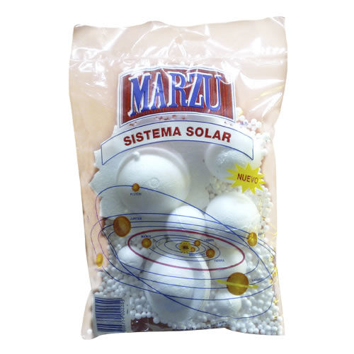 Sistema Solar (bolsa De 10 Esferas) Marzú