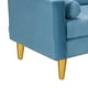 thumbnail image 3 of Sofa Retro 3C Felpa 01 Azul Petroleo, 3 of 6
