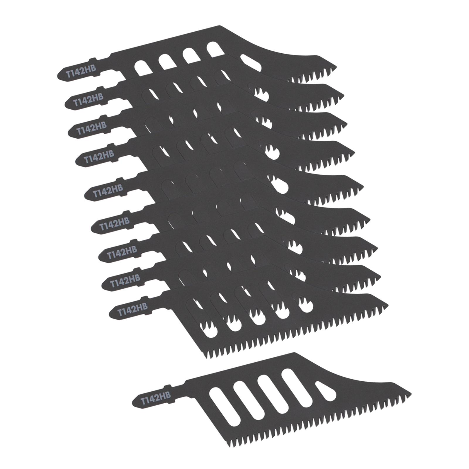 Ioensy - Hoja De Sierra De Calar De Alta Resistencia, Repuesto Para Banco De Trabajo De Carpintero, 10 Piezas, T142Hb