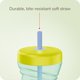 thumbnail image 3 of Pajitas Sippy Cup NUK Fun Grip, paquete de 3 para niños pequeños a partir de 8 meses, 3 of 6