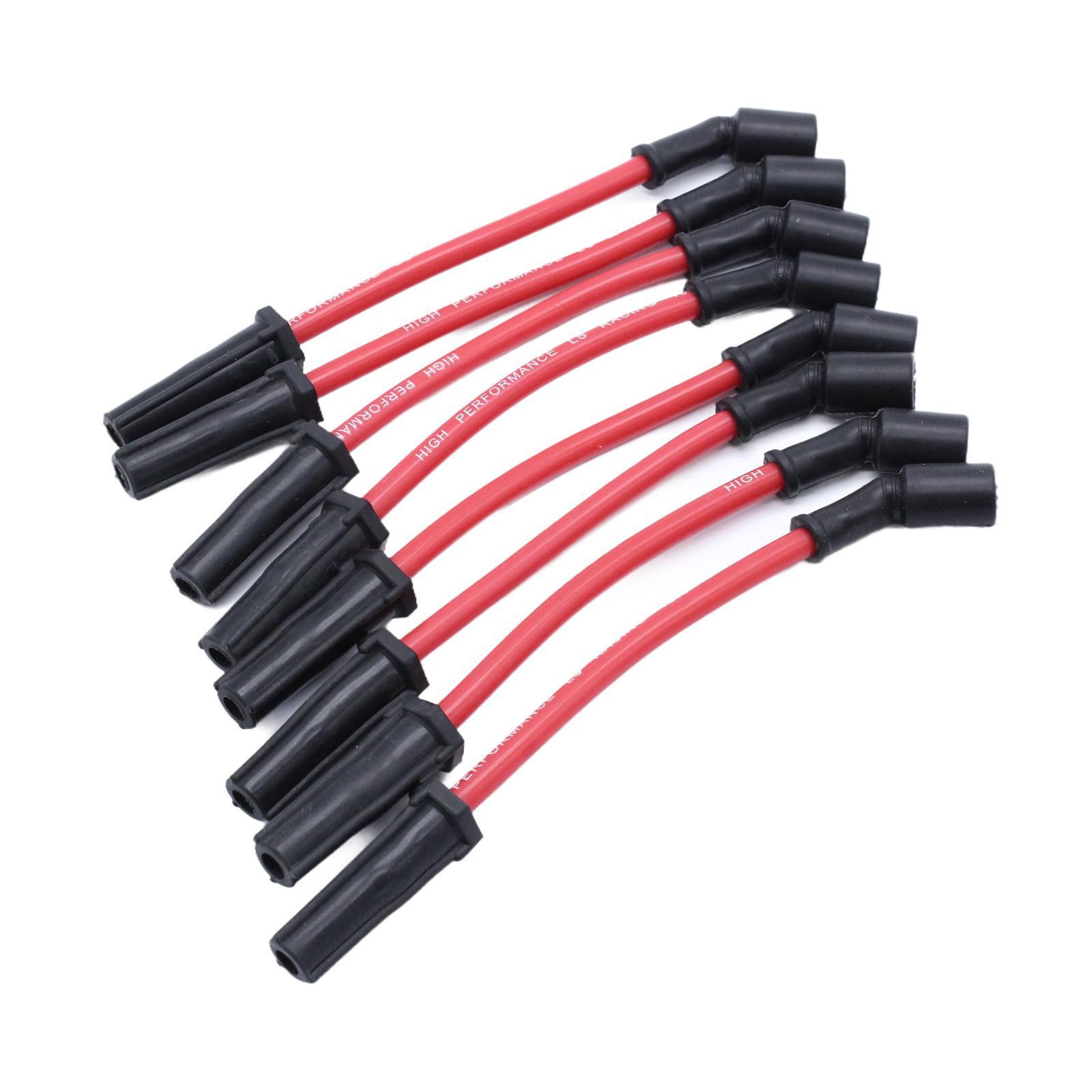 Magideal - 8 Cables De Encendido De Bujías Térmicas De 10,5 Mm Para Lsx, Ls1, Ls2, Ls3, Ls6 Y Ls7