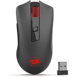 Ratón Inalámbrico Redragon M652 2.4G Usb Para Juegos Y Oficina 5 Niveles De Dpi Ajustables 6 Botones Para Pc