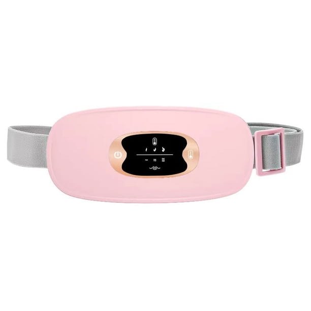 Abdominal Massager Menstrual Heating Pad Abdominal Massager With 3 Vibration/Heating Modes, For Home, Office, Travel