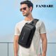 thumbnail image 2 of Bolsa bandolera FANDARE 41x15x81 cm USB impermeable negra, 2 of 6