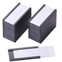 Porta Etiquetas Magnéticos Eeoyu Paquete De 30 Unidades 2.5X5 Cm