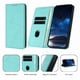 thumbnail image 5 of Funda Cartera Magnética para Samsung Galaxy A55 Protección Antichoque con Ranuras Verde, 5 of 6