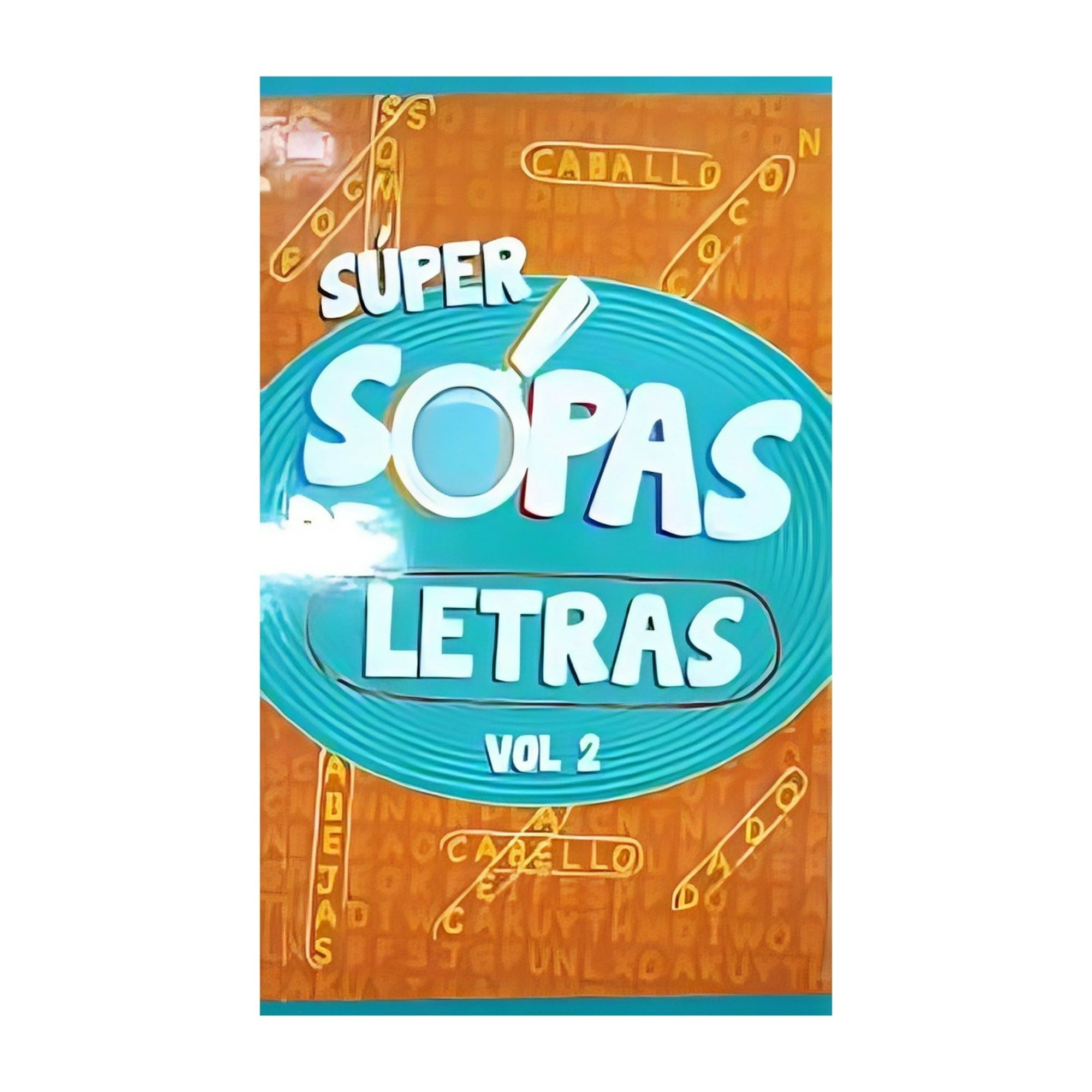 Latinbooks - Libro Super Sopas De Letras Vol 2 - Moisés Salama