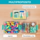 thumbnail image 4 of Set 4 Contenedores Multiusos Apilable Transparente con Tapa Caja Organizador 3.6L, 4 of 7