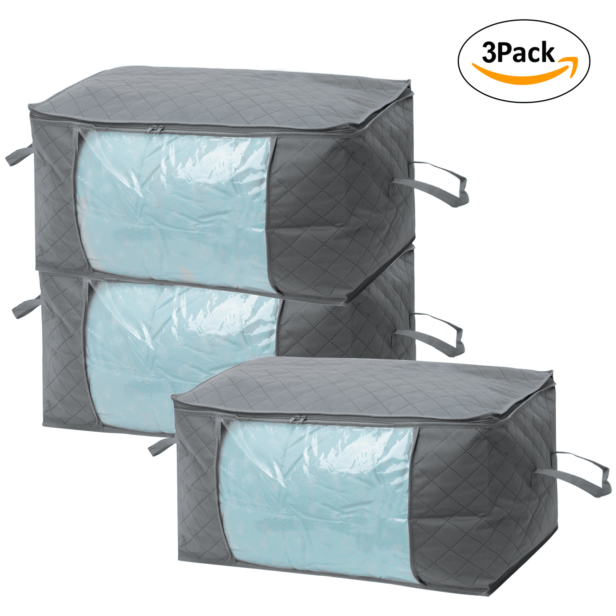 Carry All - Pack 3 Bolsas Organizadoras Almacenaje Jumbo 90 Litros Plegable