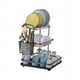 thumbnail image 1 of Escurridor De Platos Secador Vajillas Lozas Cocina 3 Niveles, 1 of 2