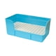 thumbnail image 5 of Arena para conejos, inodoro para mascotas, suministros de baño para animales, bandeja de arena de esquina, inodoro de esquina para jaula de conejos, a azul, 5 of 5