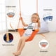thumbnail image 4 of Columpio Swing ROPECUBE tejido a mano para niños pequeños, naranja, 4 of 7