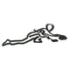 thumbnail image 4 of Elegante Atleta Línea Escultura Alambre Arte Estatuilla Silueta Para Cocina Escritorio Hockey Sobre Hielo, 4 of 5