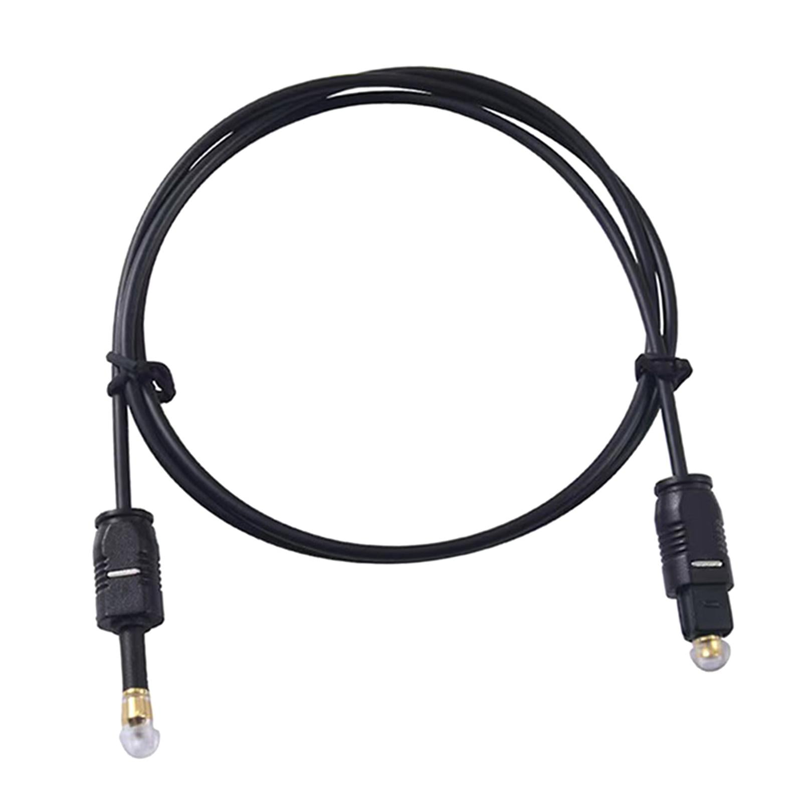Magideal - Cable De Audio Óptico Digital De 3,5 Mm, Fácil De Usar, Portátil, Multipropósito, Spdif, Resistente, Para Amplificador, Barra De Sonido, Cine En Casa. 500 Centímetros