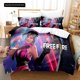 thumbnail image 1 of 3DI Want To Live Bedding Sets Duvet Cover Set With Pillowcase Twin Full Queen King Bedclothes Duvet CoverBed Sheets, 1 of 5
