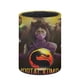 thumbnail image 3 of Mortal Kombat-theme Cylinder Pen Holder Pencil Organizer with Flannel Lining PVC Leather Material Cardboard Base for study work 10*8CM, 3 of 6