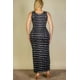 thumbnail image 3 of Vestido Largo Ajustado con Estampado Tie Dye de Talla Grande, 3 of 5