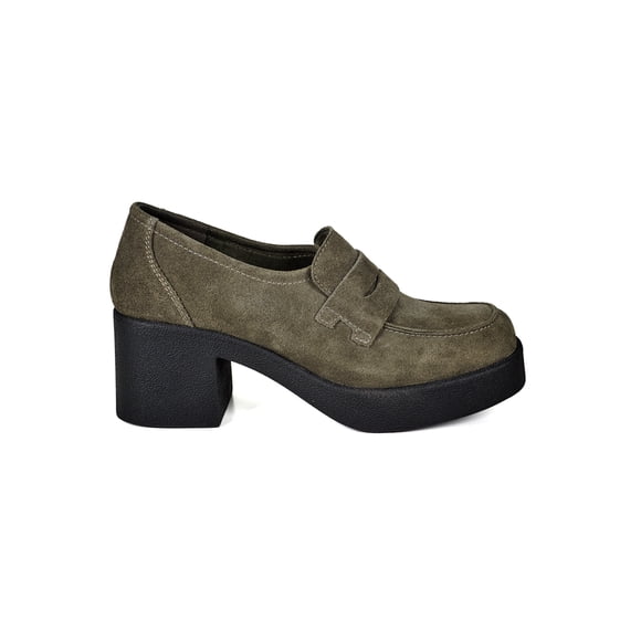Zapato Cuero Syriana Gris