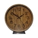 thumbnail image 1 of Reloj pared mural mesa retro pvc 17.5cm con base, 1 of 3