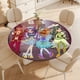 thumbnail image 4 of Ever After High theme Fitted Round Tablecloths Elastic Edged Table Covers Waterproof Table Cloth For Kitchen Holiday Party Tables Decor 150cm, 4 of 6