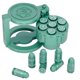 thumbnail image 1 of Juego de dados CZYY Metal Polyhedral Bullet 7 con contenedor para revólver, 1 of 7