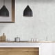 thumbnail image 1 of 1 Roll Of Sticky Back Plastic Geometric Self-Adhesive Wallpaper, Grey White Vinyl Wrap Thickened Film For Decorative Living Room Kitchen Worktops Furniture Stickers, 1 of 4