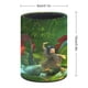 thumbnail image 2 of Guardián de Dragones-theme Cylinder Pen Holder Pencil Organizer with Flannel Lining PVC Leather Material Cardboard Base for study work 10*8CM, 2 of 6