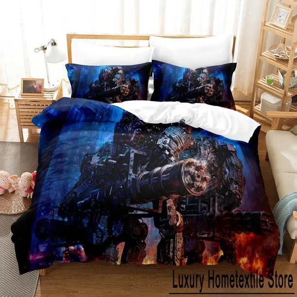 New Robot Bedding Set Bed Set Adult Kid Bedroom Duvet cover Sets Bed Sheet Set Bed Sheets
