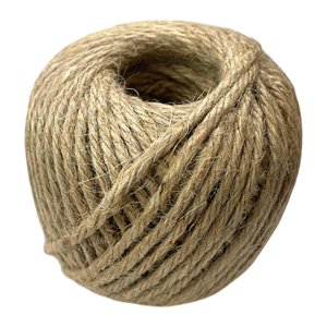 Bothyi - Cordel De Yute Natural Para Envolver Regalos, Ideal Para Manualidades Y Trabajos Artísticos, 4 Mm