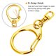 thumbnail image 3 of Set de 50 Llavero Roctee Dorados de 4.9 cm Kit DIY, 3 of 9