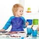 thumbnail image 2 of Delantal de arte para niños de 2 piezas, mono de arte para niños, delantal de pintura para niños pequeños, delantal impermeable de manga larga, adecuado para niños de 5 a 8 años, se puede usar para pi, 2 of 6