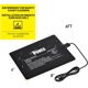 thumbnail image 3 of Terrario Heat Pad iPower para reptiles debajo del tanque, 6 x 8 pulgadas, 8 W, 3 of 7