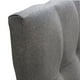 thumbnail image 2 of Respaldo Cama 1 Plaza Lino Gris Oscuro Alicante CP, 2 of 2