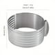 thumbnail image 3 of 1pc Toast Bread Slicer, American Layered Retractable Round Slicing Baking Tool Mousse Ring Stainless Steel Cake Slicer, Kitchen Gadgets, 3 of 5