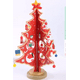 thumbnail image 1 of Árbol De Navidad Para Mesa De Madera Con Adornos, 1 of 3