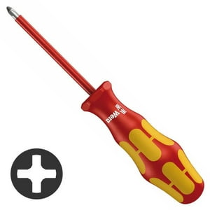 Wera - Destornillador Aislado Phillip Vde Ph2 X 100Mm 1000V