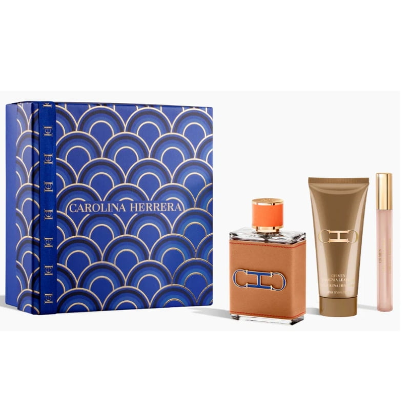 Carolina Herrera - Ch Men Insignia Leather Edp 100ml + Edp 10ml + Shave Balsam 100ml