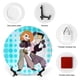 thumbnail image 3 of Kim Possible Plato decorativo de porcelana fina (bone china), plato decorativo de cerámica para hogar, oficina, soporte de pared, platos decorativos para dormitorio - 6 pulgadas (15 cm), 3 of 6