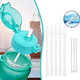 thumbnail image 2 of Pajitas compatibles con botellas de agua de un galón (sin BPA), reutilizables y ajustables para jarras de 128 oz y 64 oz, y botellas de agua de medio galón (juego de 3), 2 of 5