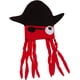 thumbnail image 3 of Sombrero novedoso, divertido disfraz de calamar pirata para adultos, 3 of 7