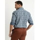 thumbnail image 3 of Camisa Trevira Estampada Celeste celeste M, 3 of 4