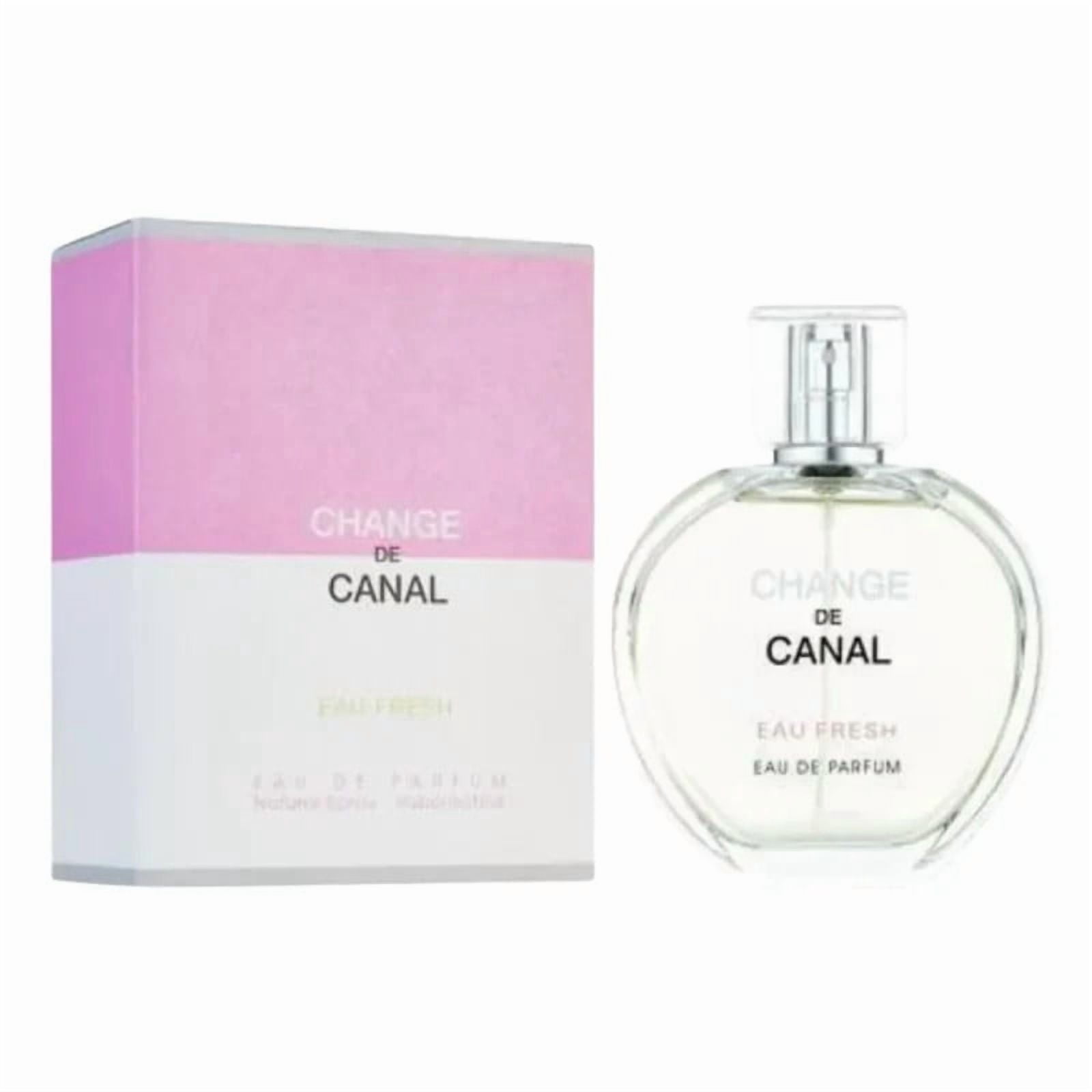 Perfume Fragrance World Change De Canal Eau Fresh 100ml Mujer – Fragancia Cítrica Vetiver Y Jazmín
