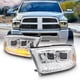thumbnail image 1 of Faros delanteros AKKON Factory Upgrade para Dodge Ram 1500 2500 3500 09-18, 1 of 8