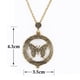thumbnail image 3 of Collar con lupa y personalidad de moda de estilo europeo y americano, colgante de animal retro creativo, joyería, 3 of 5