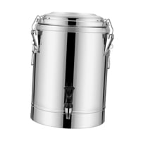 Bothyi - Dispensador De Bebidas Aisladas Cubo De Té De Leche Térmica Para Agua De Gachas De Gachas 10L